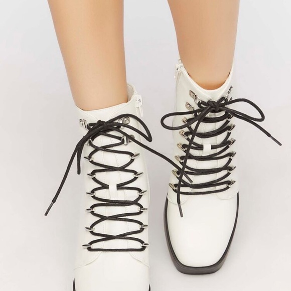 Lace up booties forever 21 - Picture 4 of 4